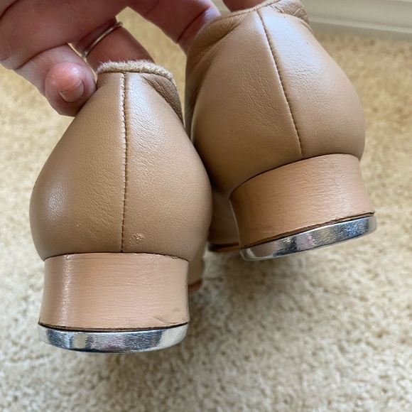 Ladies Tap-Flex Leather Tap Shoes - Picture 12 of 14
